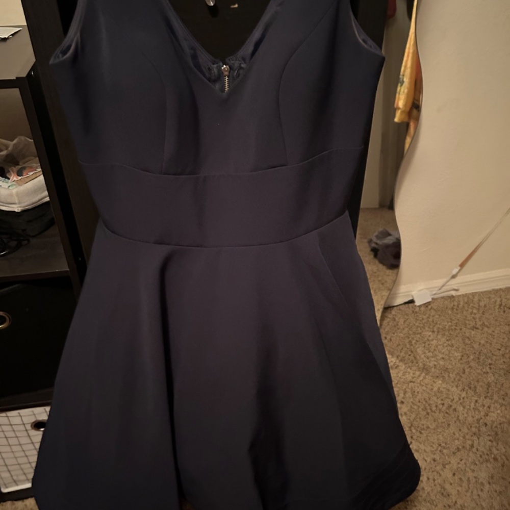 Dark blue “formal” dress - Picture 3 of 4